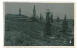 902 - PLOIESTI, Oil Wells, Romania - old postcard, real Photo - used - 1938, Circulata, Fotografie