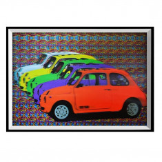 Tablou decorativ 3D Car 28x38h foto