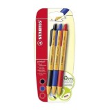 Cumpara ieftin Pix cu mecanism Stabilo Pointball, 0.5 mm, 3 buc.