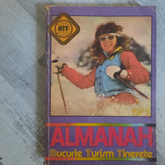 Almanah Bucurie Turism Tinerete 1985