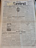 Adevarul 4 martie 1915-articole primul razboi mondial,marghiloman,carp,