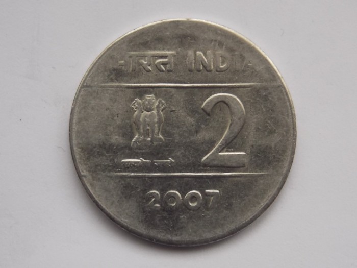 2 RUPEES 2007 INDIA