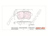 Dr!ve+ DP1010.10.0916 set placute frana,frana disc