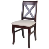 SCAUN LUCKY CU SPATAR X STOFA STANDARD - Wenge Maro
