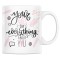 Cana alba personalizata &quot;Your nails say everything about you&quot;, INOVATIX&reg;. 330ml