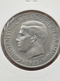 F3 Grecia 10 drahme 1971 UNC