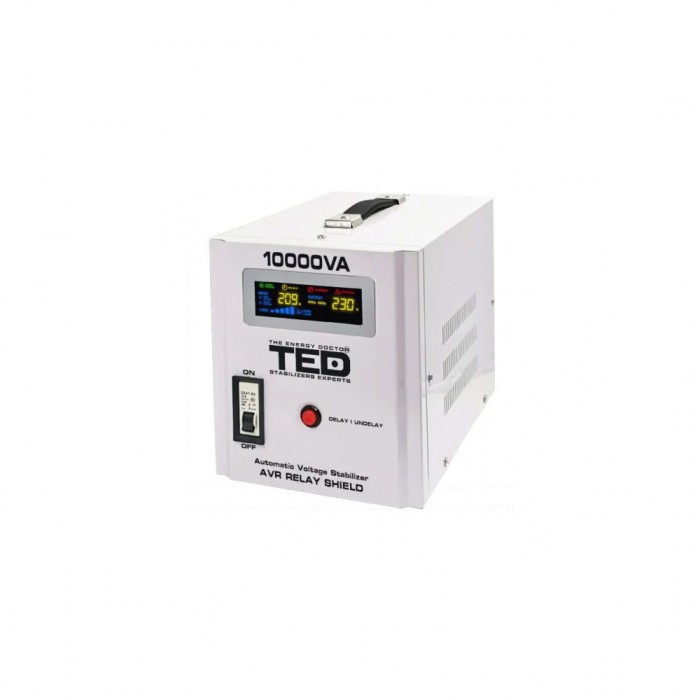 Stabilizator retea maxim 10KVA-AVR RT Series TED000071