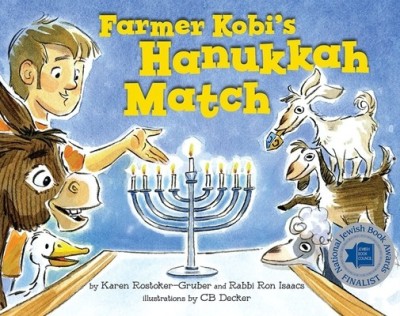 Farmer Kobi&amp;#039;s Hanukkah Match foto