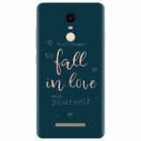 Husa silicon pentru Xiaomi Remdi Note 3, Fall In Love