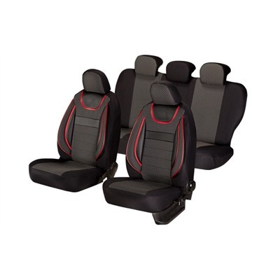 SET HUSE SCAUN DYNAMIC NEGRU 44500 foto