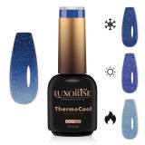 Oja Semipermanenta Termica 3 Culori LUXORISE ThermoCool - Blissful Breeze 10ml