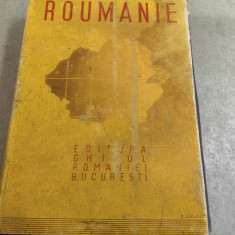 Guide de la Roumanie, Al Cicio Pop, 800 pag, 30 harti, in caseta originala, rara