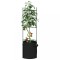 vidaXL Suport pentru roșii cu saci de plante 8 buc., 116 cm oțel și PP 3281492