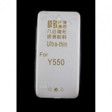 HUSA SILICON ULTRA SLIM HUAWEI ASCEND Y550 TRANSPARENT foto