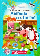 Animale De La Ferma - Cu 50 Abtibilduri,Brijbasi - Editura Flamingo foto