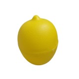 Cutie depozitare, pentru lamaie, plastic, galben, 10 cm