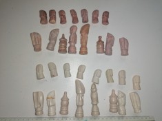 SET PIESE SAH - PAR DIN PIATRA - LIPSA UN PION