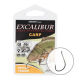 Carlige Excalibur Carp Method Feeder, 10buc (Marime Carlige: Nr. 14), Energo Team