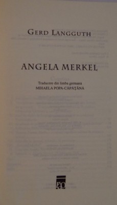 ANGELA MERKEL de GERD LANGGUTH, 2005 foto
