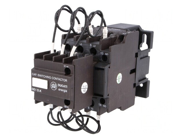 Contactor 3-polar pentru șină DIN 240VAC/440VAC