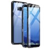 Husa Magnetic Glass 360&deg; (sticla fata + spate) pentru Samsung Galaxy S8 Plus, Negru