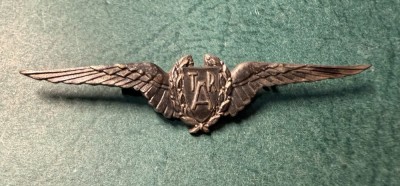 Insigna Aviatie Civila T.A.R. Transporturile Aeriene Romane atelier R. Fassler foto