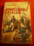 Jules Verne - Arhipelagul in Flacari - Ed. Tineretului 190 pag trad.Radu Tudoran