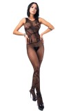 Catsuit Bodystocking Rimes 7097 - Negru
