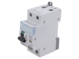 &Icirc;ntrerupător RCBO LEGRAND 10A 30mA 2 Poli 400VAC IP20 P312B10-30-A DX