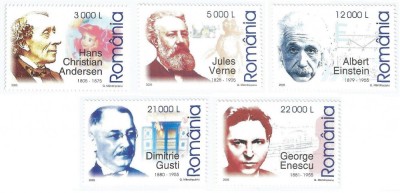 |Romania, LP 1681/2005, Aniversari - Comemorari - Personalitati 2005 (II), MNH foto