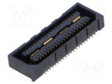 Conector PCB-PCB mamă PIN 40 0,8mm QSE gold flash SMT SAMTEC