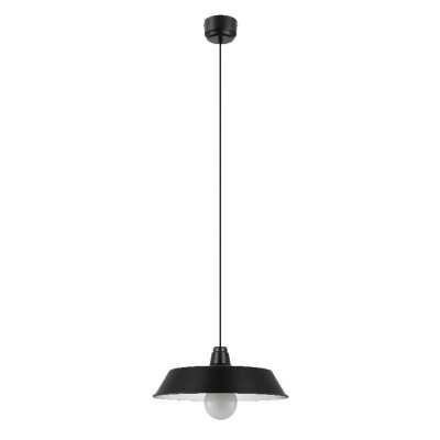 Pendul sfera GoodHome Gammuse, negru, cablu reglabil, 1xE27 foto