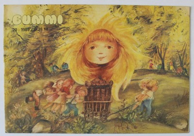 BUMMI , REVISTA PENTRU COPII IN LIMBA GERMANA , No. 20 , 1989 foto