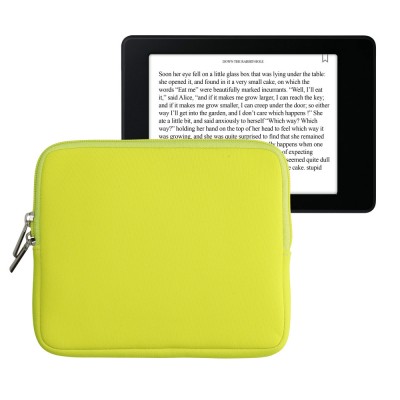 Husa Universala Kwmobile pentru eBook Reader de 7 inch, Verde, Neopren, KWM0000151W009C foto