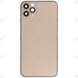 Capac baterie incl. cadru (fara logo) auriu mat pentru iPhone 11 Pro Max