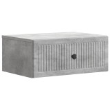 vidaXL Dulap de noapte Gri Beton 49 x 34,5 x 20 cm Lemn prelucrat 897941