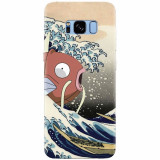 Husa silicon pentru Samsung S8 Plus, Great Wave Fish