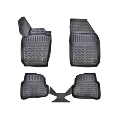 Covoare cauciuc tavita compatibile Skoda Fabia 1999-2006 Cod: X121v4 / A80 foto