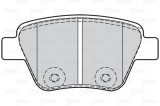 VALEO 302134 FIRST set placute frana,frana disc