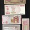 Set 5 bancnote de prin lume adunate (cele din imagini) #296