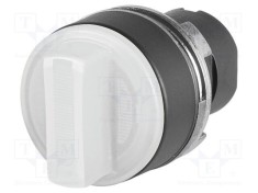 Comutator rotativ EAO 22mm Alb IP65 Proeminent 2 Pozitii