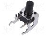 Microintrerupator 6x6x3.5mm, (ON)-OFF, SPST, ALPS - SKHHLQA010