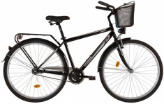 Bicicleta Oras DHS Citadine 2831 Negru 28 foto