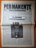 Ziarul permanente noiembrie 1998-ziar legionar,asasinarea lui zelea codreanu