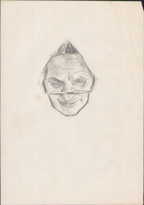 A1664 Schiță de Dimitrie &amp;bdquo;Puiu&amp;rdquo; Eitel, nesemnată foto