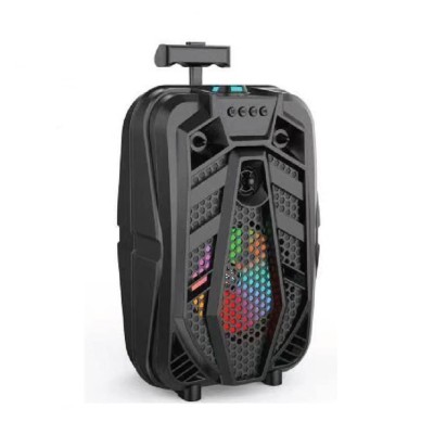 Boxa portabila tip troler ZQS8133, BT, USB, 45W P.M.P.O. foto