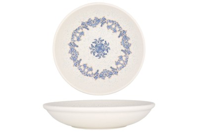 Rinart Farfurie ad&amp;acirc;ncă - Valeria - Porţelan - 20 cm (650cc) - set de 6 foto