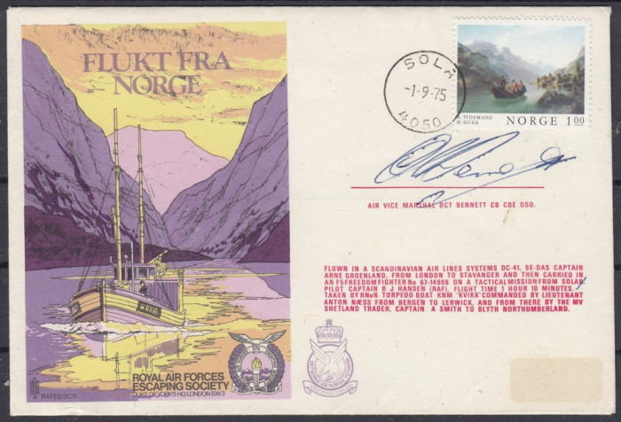 Aviatie - 1975 - Norvegia - ROYAL AIR FORCE