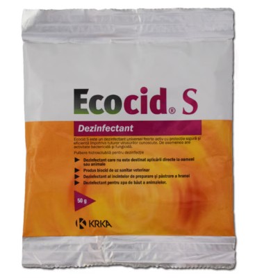 Dezinfectant PROFESIONAL, Ecocid S 50g foto