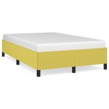 Cumpara ieftin Cadru de pat fara saltea, verde, 120x200 cm, textil